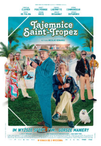 Plakat filmu "Tajemnice Saint-Tropez"