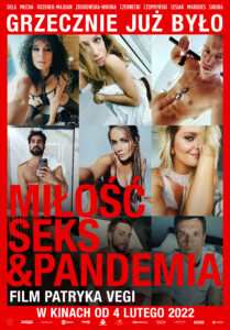 Plakat filmu "Miłość, seks & pandemia"