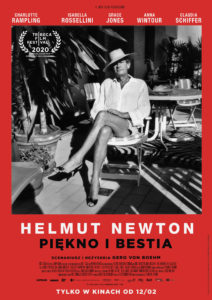 Plakat filmu "Helmut Newton. Piękno i bestia"