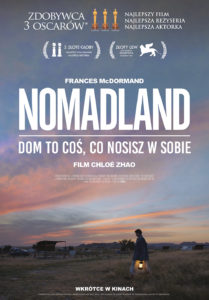 Plakat filmu "Nomadland"