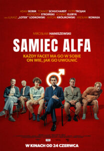 Plakat filmu "Samiec Alfa"
