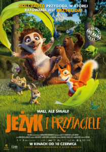 Plakat filmu "Jeżyk i przyjaciele"