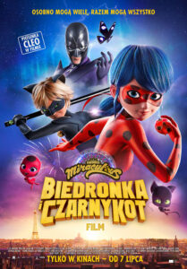 Plakat filmu "Miraculous: Biedronka i Czarny Kot. Film"