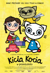 Plakat filmu "Kicia Kocia w przedszkolu"