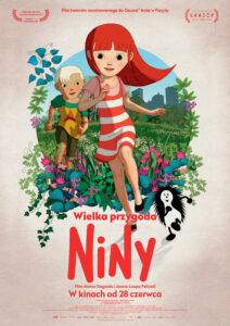 Plakat filmu "Wielka przygoda Niny"