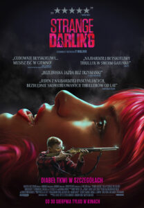 Plakat filmu "Strange Darling"