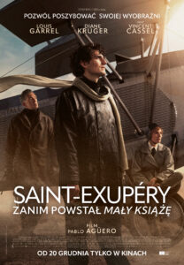 Plakat filmu "Saint-Exupery. Zanim powstał Mały Książę"