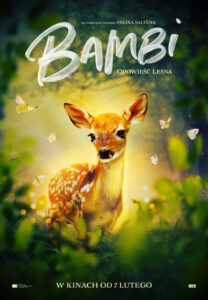 Plakat filmu "Bambi. Opowieść leśna"