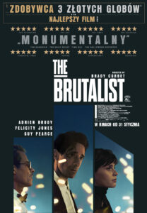 Plakat filmu "The Brutalist"