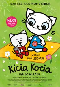 Plakat filmu "Kicia Kocia ma braciszka"