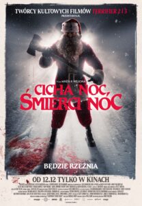 Plakat filmu "Cicha noc, śmierci noc"